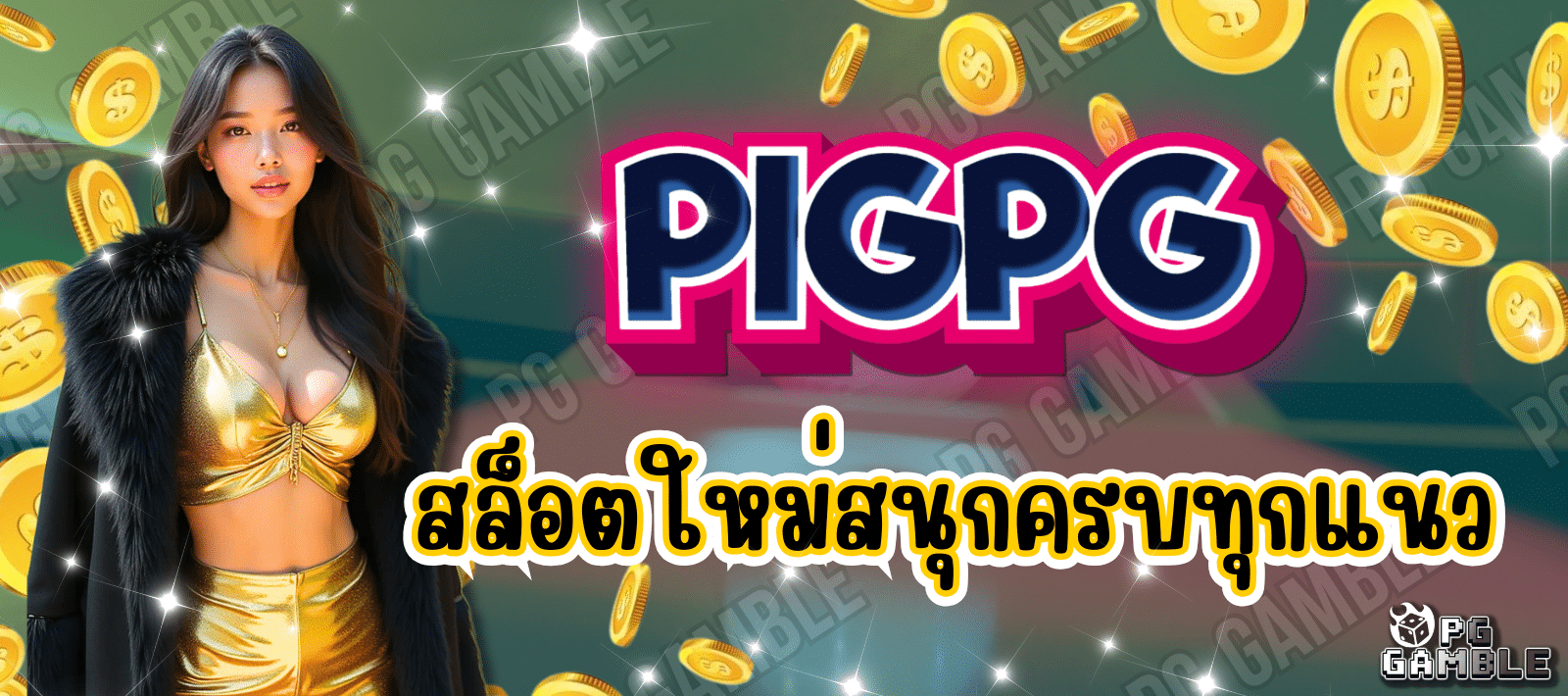 PIGPG เกมสล็อตใหม่ล่าสุด สนุกครบทุกแนว